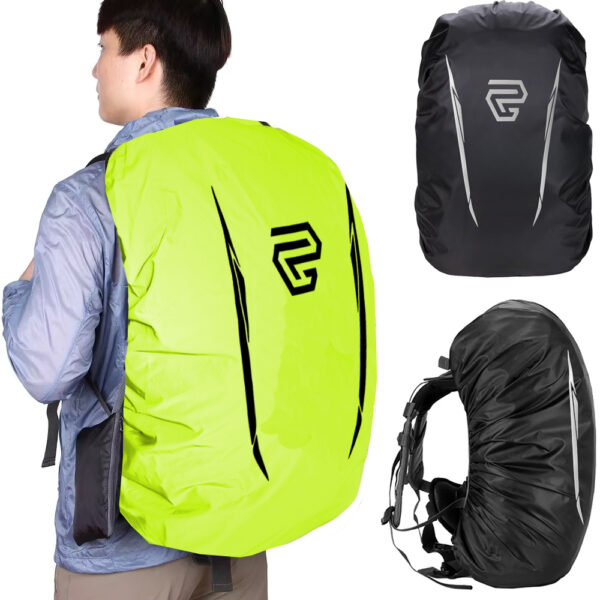 Rain Cover Para Maleta Impermeable Reflectivo 100% Doble Faz