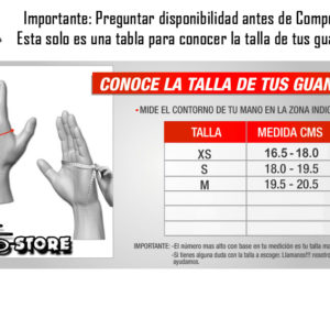 Tabla de tallas