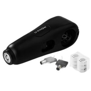 Candado Freno Manillar Moto Con Alarma