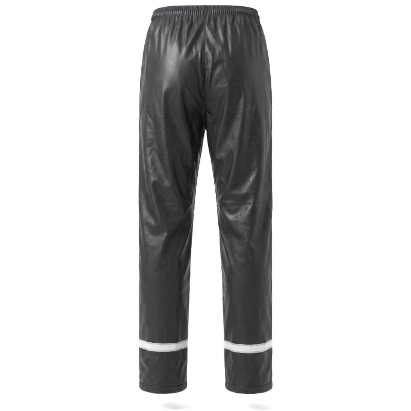 pantalón impermeable moto, pantalón PVC calibre 16, impermeable termosellado, ropa lluvia motociclista, pantalón reflectivo moto, impermeable sin costuras, protección lluvia moto