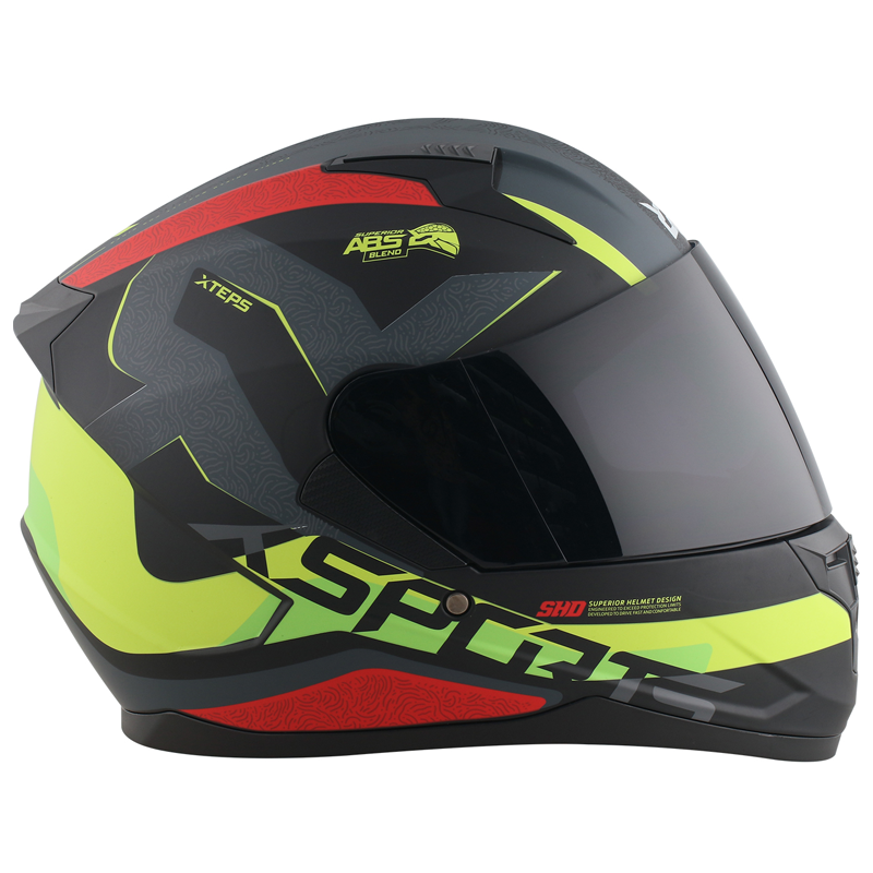 Casco X-Sports M67 Xteps Negro/Neon