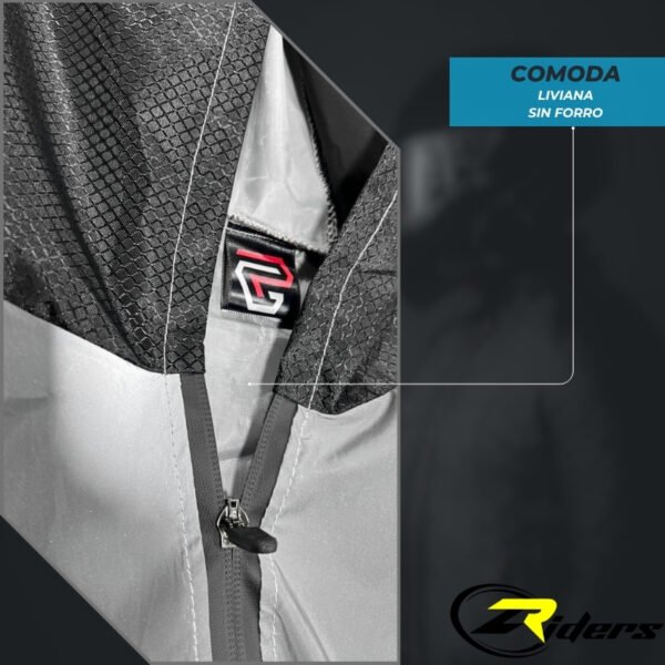 Chaqueta Cortaviento 80% Reflectiva GP
