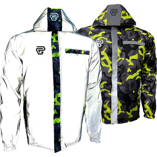 Chaqueta 100% Reflectiva Doble Faz Gp