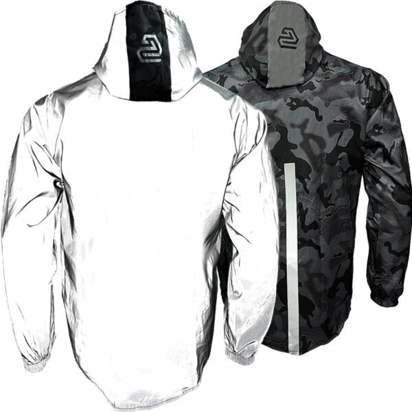 Chaqueta 100% Reflectiva Doble Faz Gp