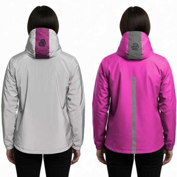 Chaqueta 100% Reflectiva Doble Faz Gp