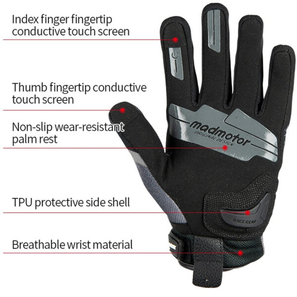 Guantes Proteccion Mad-Motor MT-21