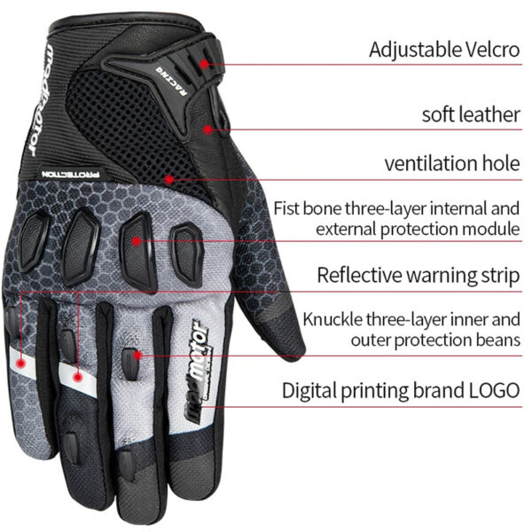 Guantes Proteccion Mad-Motor MT-21