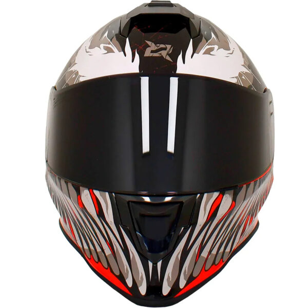 Casco X-Sports V151 Marvel Carnage Red