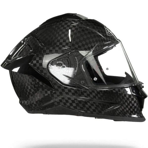 Casco Smk Titan Nero Carbon