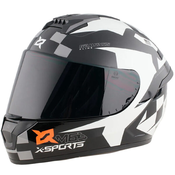 Casco X-Sports M63 BROKER BLACK GRAY