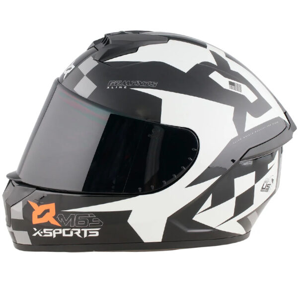 Casco X-Sports M63 BROKER BLACK GRAY