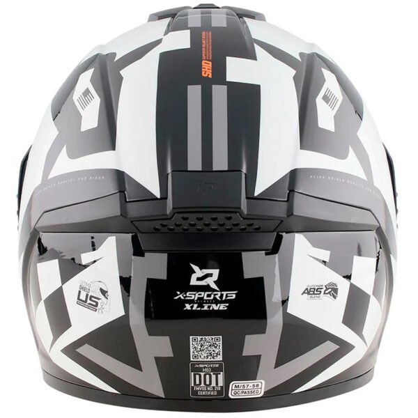 Casco X-Sports M63 BROKER BLACK GRAY