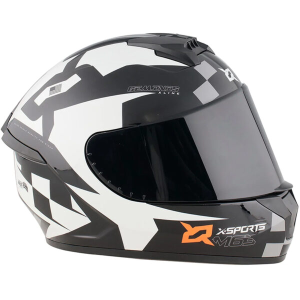 Casco X-Sports M63 BROKER BLACK GRAY