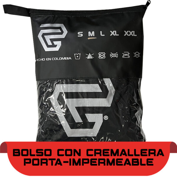 Impermeable Siliconado Resortado Gp