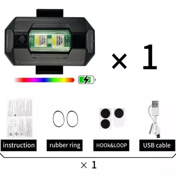 Luz Led Estroboscopica Mini Strober