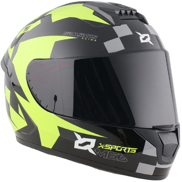 Casco X-Sports M63 Geminis Black Fluor