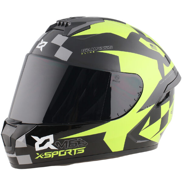 Casco X-Sports M63 Geminis Black Fluor