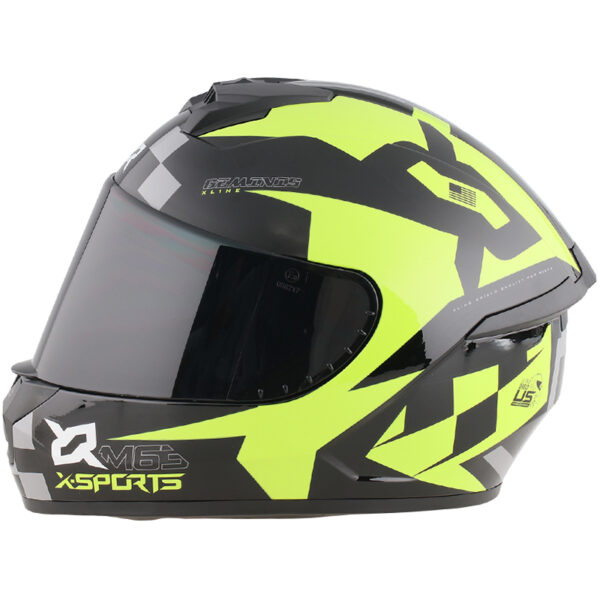 Casco X-Sports M63 Geminis Black Fluor