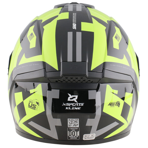 Casco X-Sports M63 Geminis Black Fluor