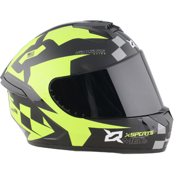 Casco X-Sports M63 Geminis Black Fluor