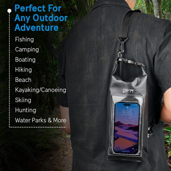 Dry Bag Porta Celular Giva 100% Impermeable 2 Lts