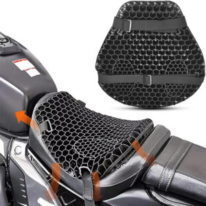 Cojin Almohada 3D Gel Para Asiento Moto