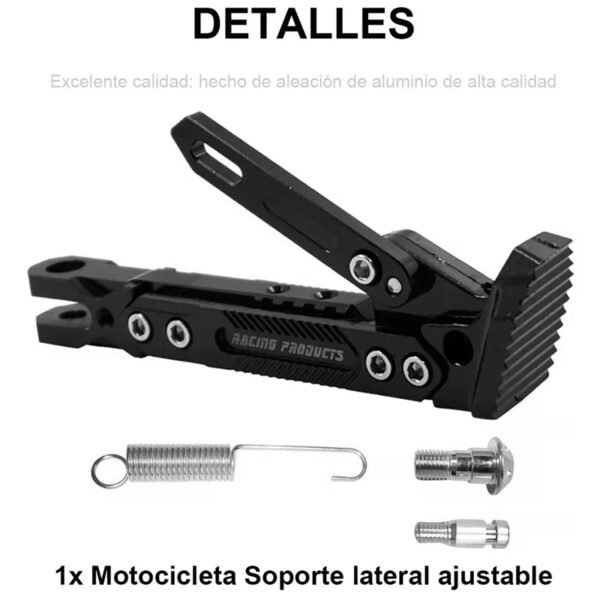 Pata Soporte Lateral Moto De Lujo HWJ-201