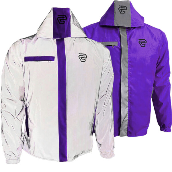 Chaqueta 100% Reflectiva Doble Faz Gp Lady