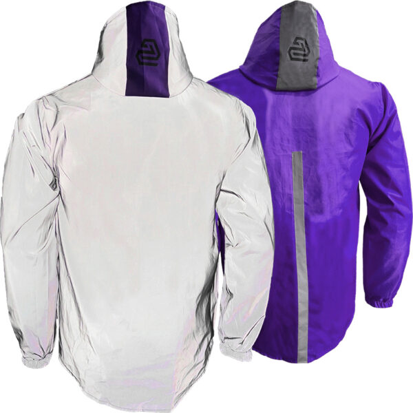 Chaqueta 100% Reflectiva Doble Faz Gp Lady