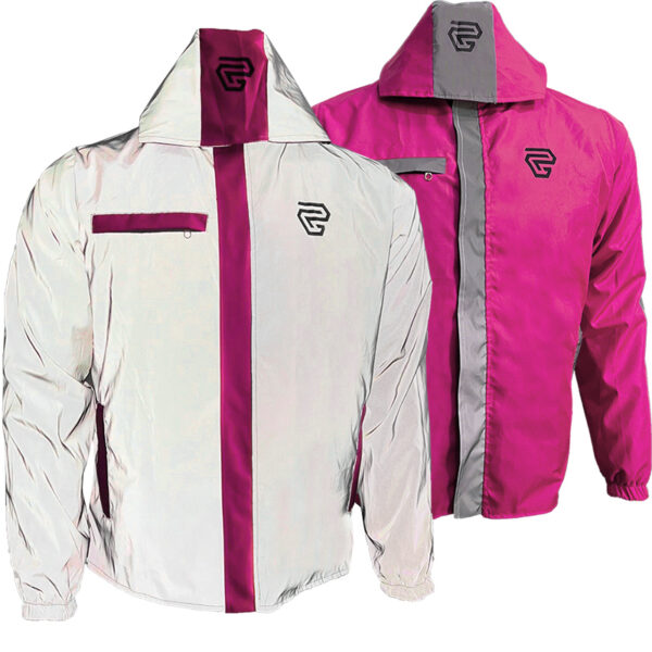 Chaqueta 100% Reflectiva Doble Faz Gp Lady