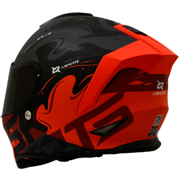 Casco X-Sports V151 Elements Red