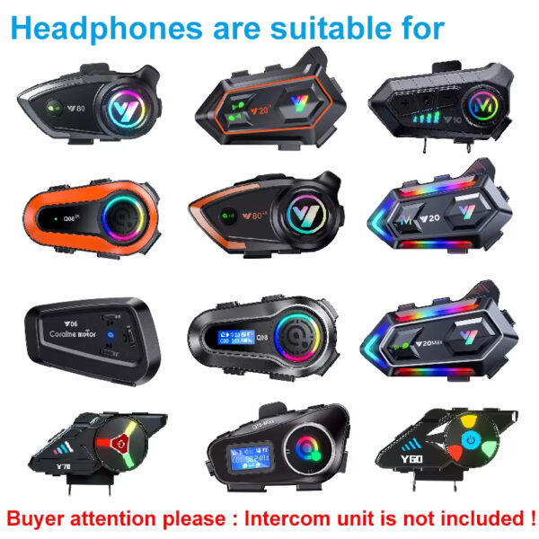 Repuesto Intercomunicador Kit de Audio Tipo C