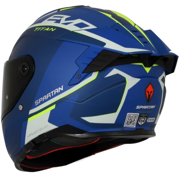 Casco Spartan Hawk Sv Evo Titan B7
