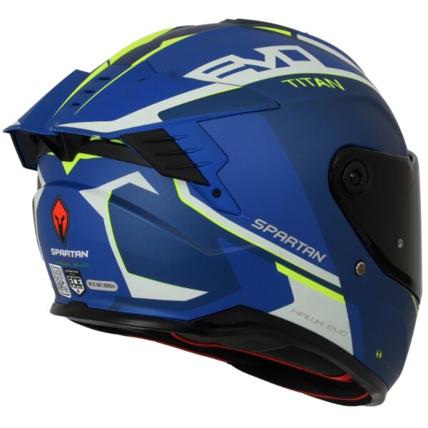 Casco Spartan Hawk Sv Evo Titan B7