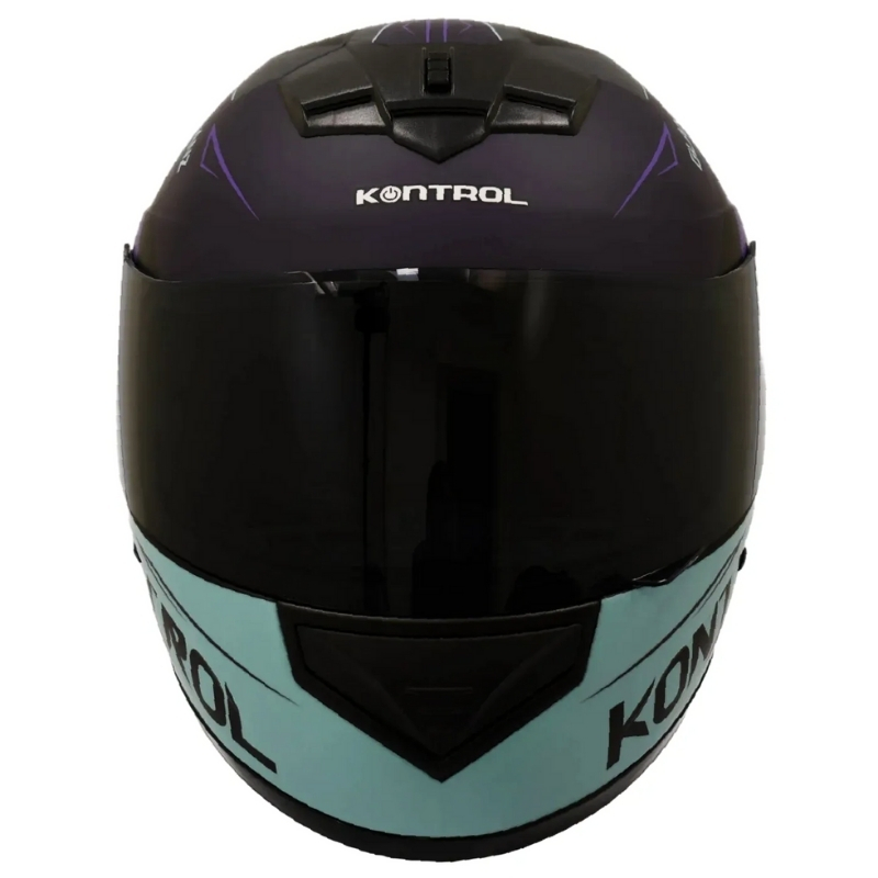 Casco Kontrol 878 Glanz Turquesa