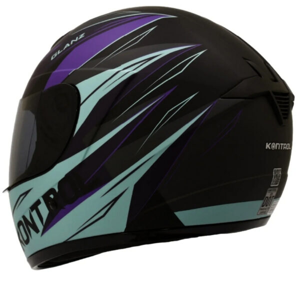 Casco Kontrol 878 Glanz Turquesa