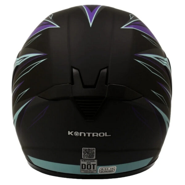 Casco Kontrol 878 Glanz Turquesa