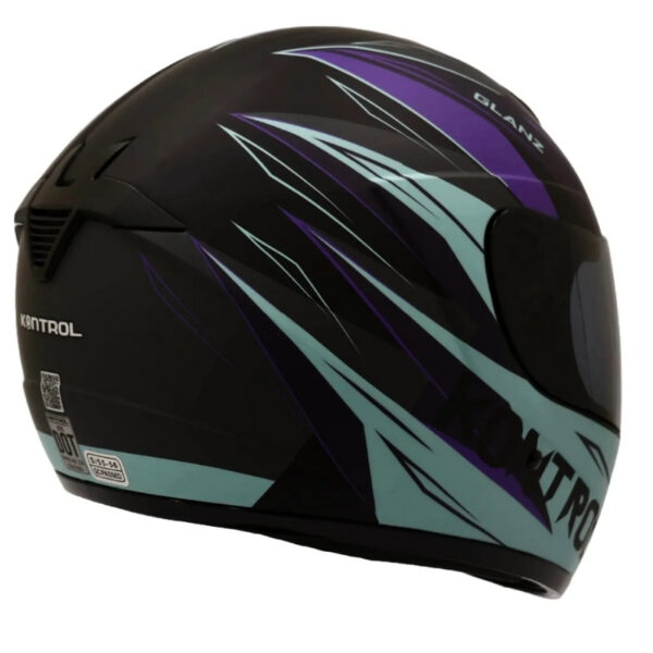 Casco Kontrol 878 Glanz Turquesa