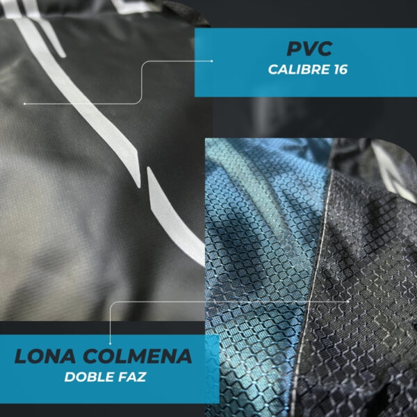 Rain Cover Para Maleta Impermeable Reflectivo Doble Faz