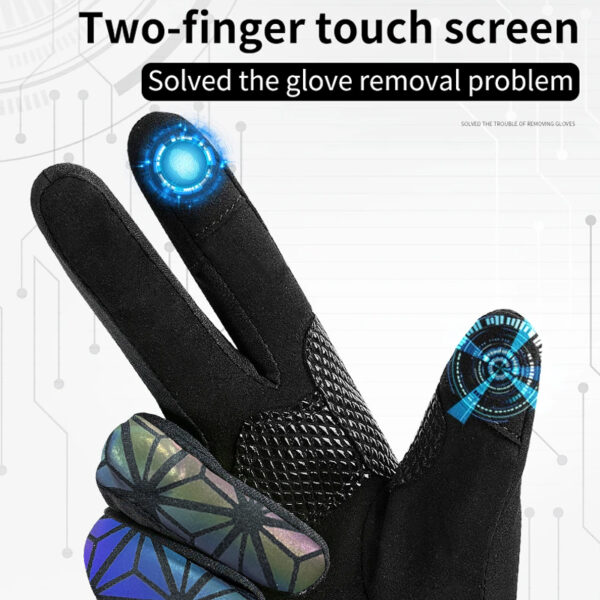 Guantes Impermeables Puizzance Pz03w Reflectivos Multicolor