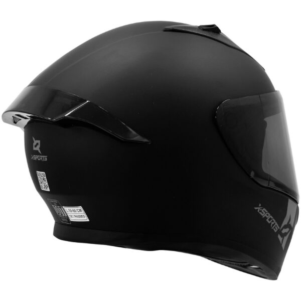 Casco X-Sports Bolt Solid Black