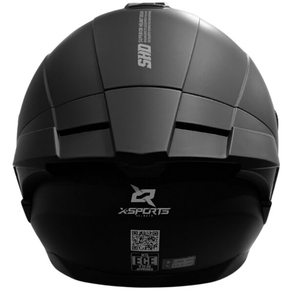 Casco X-Sports M75 Solid Black