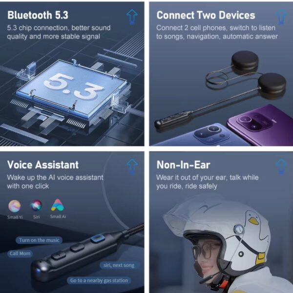 Intercomunicador Y1 Bluetooth