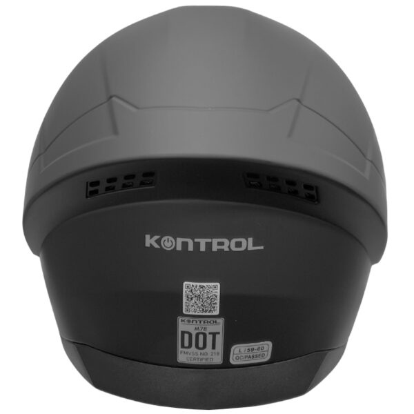 Casco Kontrol M78 Solid Black