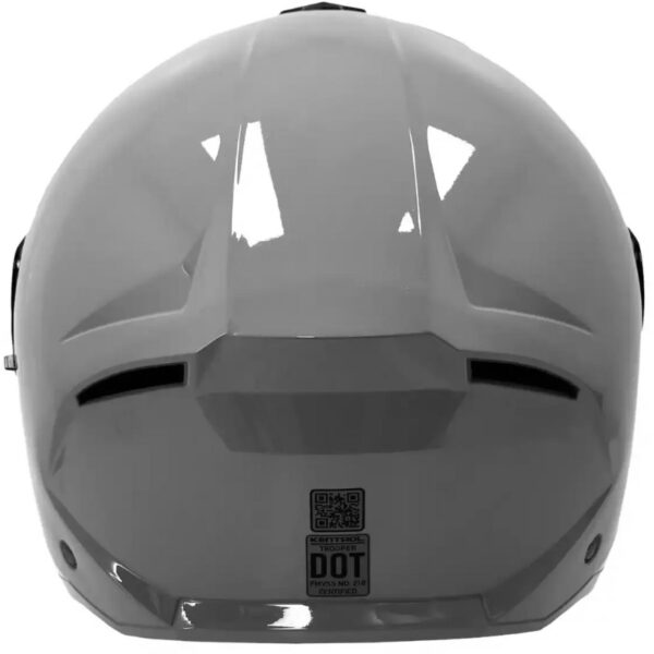 Casco Abatible Kontrol Trooper Sv Solid Gray