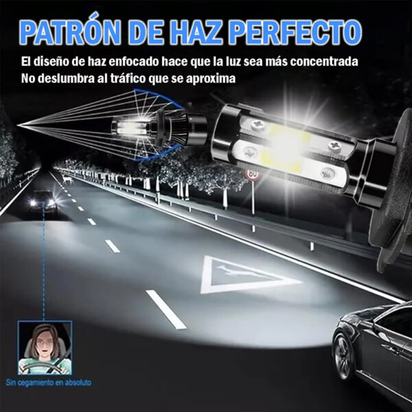 Luz Led Bombillo S2-H4 6000 LM