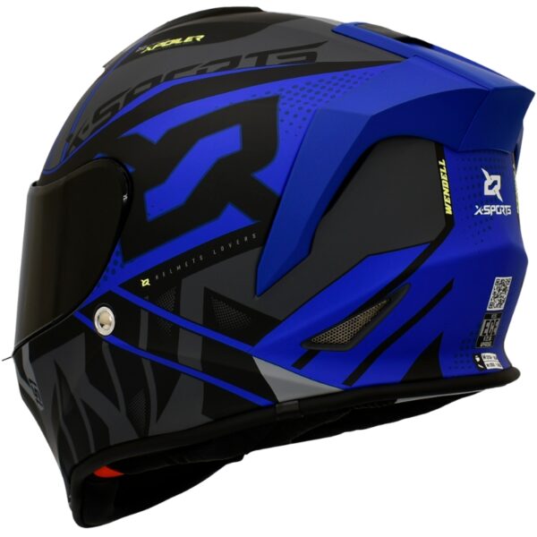 Casco X-Sports V151 Wendell Blue