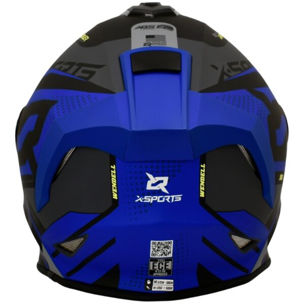 Casco X-Sports V151 Wendell Blue