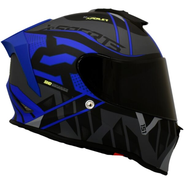 Casco X-Sports V151 Wendell Blue