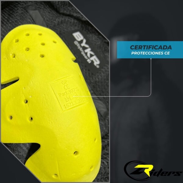 Chaqueta Proteccion Bykr Adventure Certificada